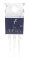Comprar Pack X 5 Transistor Tip41 Tip41c Npn To-220 6a 100v