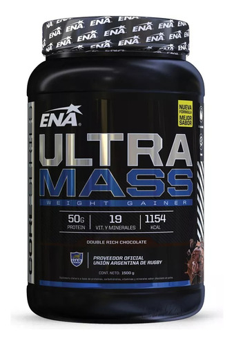 Ultra Mass Gainer 1,5 Kg Proteínas Ena Ganador De Peso