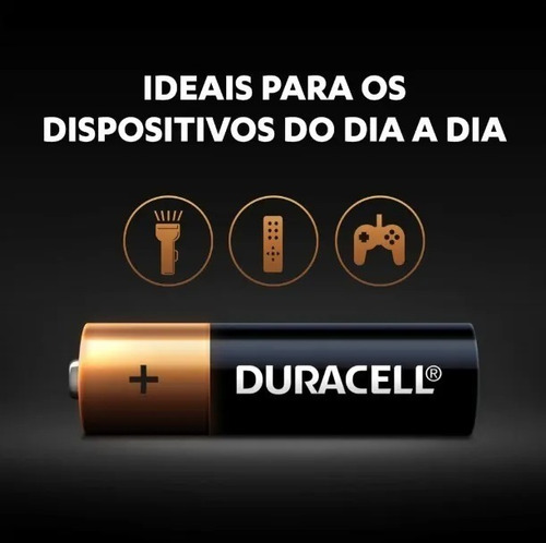 Duracell Pilha Alcalina Aaa 2 Unidades