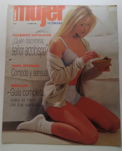 De Mujer A Mujer N° 818 13 De Junio De 1998 Gonzálo Rojas. J