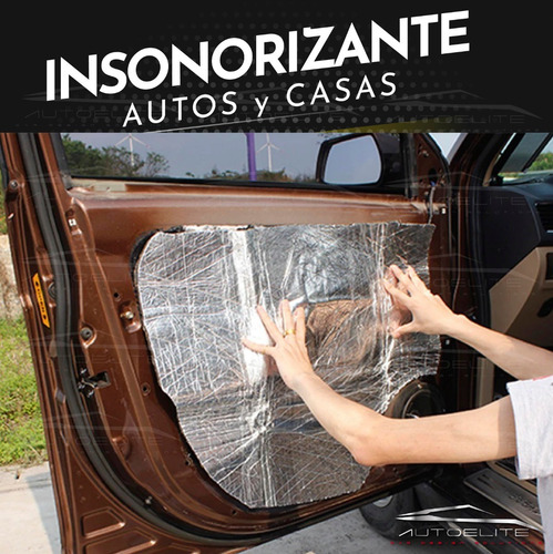 Imagen 3 de 10 de Insonorizante Dynamat Aislante Termico Calor Audio