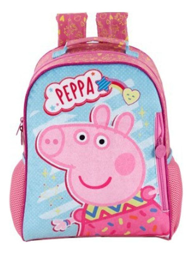 Kit Mochila Costas G Lanch Estojo Peppa Pig Fantastic Xeryus