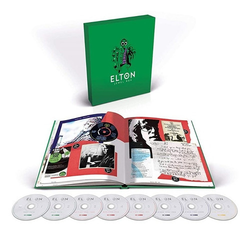 Elton John Jewel Box 8cd+livro Edição Super Deluxe