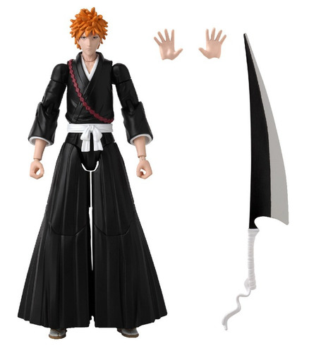 Figura De Acción Bleach Anime Heroes Ichigo Kurosaki 4