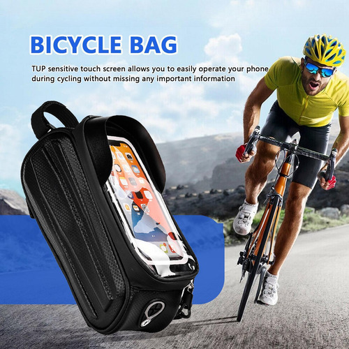 Bolsa De Marco Frontal Para Teléfono De Bicicleta Bolsa De M