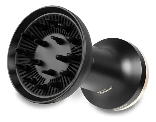 Difusor De Aire Caliente 2 En 1 Con Peine 1500w Daewoo Negro