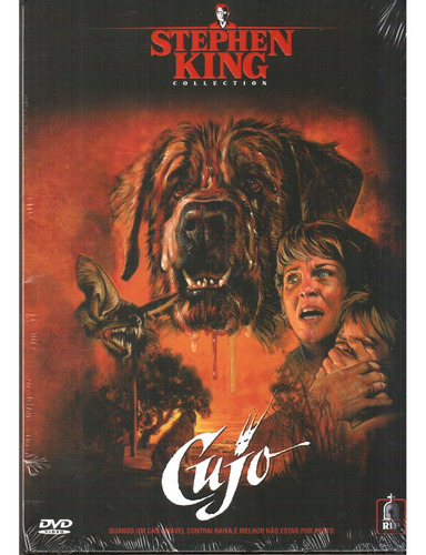 Cujo - Stephen King - Dvd Lacrado Com Luva - Cão Assassino