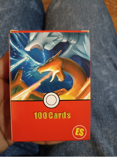 Mazo Cartas Pokémon 100 Tarjetas 