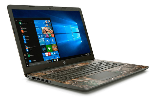 Notebook HP 15-dy2055wm camuflaje 15.6", Intel Core i5 1135G7  8GB de RAM 256GB SSD, Gráficos Intel Iris X 60 Hz 1366x768px Windows 11 Home