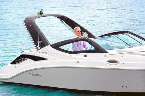 Imagem 10 de 14 de Lancha Focker 272 Gtc Motor Mercruiser 4.5 250hp B3 Ano 2021