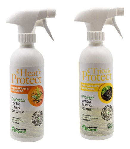 Kit Organico Protector Del Calor Y Protector Contra Hongos