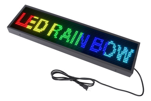 Señal Digital Led Con Desplazamiento Programable Y Flexible