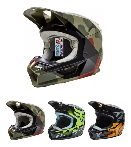 Casco fox v1 camuflado sale