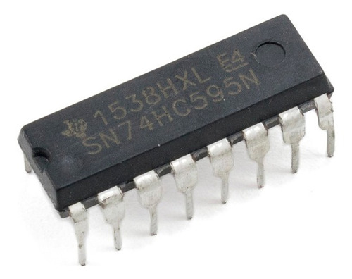 Pack 5 Chips 74hc595 Shift Registers