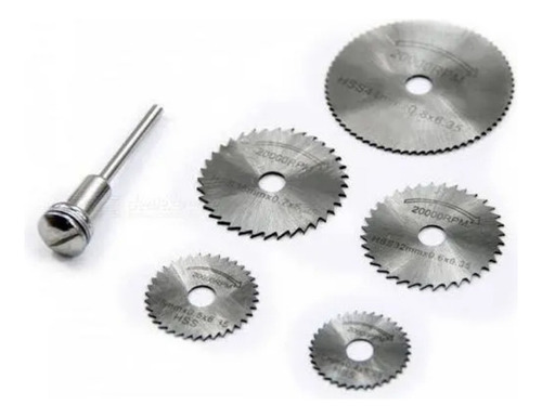 Accesorio Para Sierra Mini Taladro Y Esmeril 6 Pz 10663 Adir
