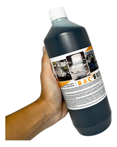 Solvente Para Banheiros Químico 1l Eco Cor Azul Camp Trailer