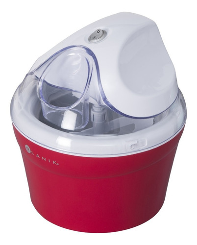 Maquina Para Helados Ice Cream Maker Roja Blanik Bicm055r