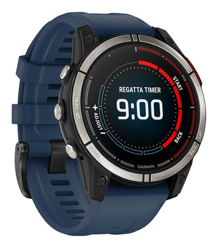 Garmin Quatix 7 010-02582-60 1.3" 47mm Negro Azul Marino Silicona Titanio.