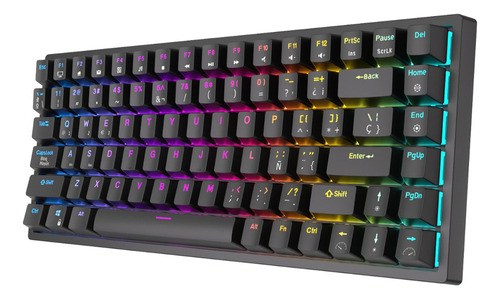 Teclado Mecánico Rk Royal Kludge Rk84 Bt5.0/2.4g/usb-c