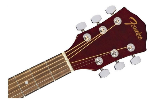 Imagen 5 de 6 de Guitarra acústica Fender FA-125 negra