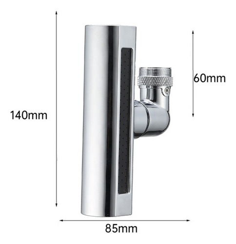 Extensor Llave Grifo Lavaplatos - Alta Presion 360° 4 Modos