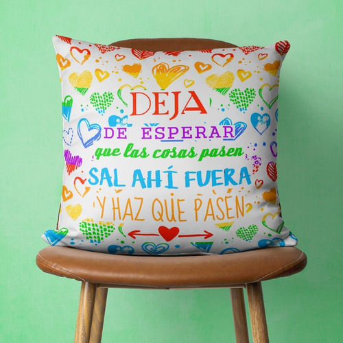 Almohadones Frases Positivas Cool