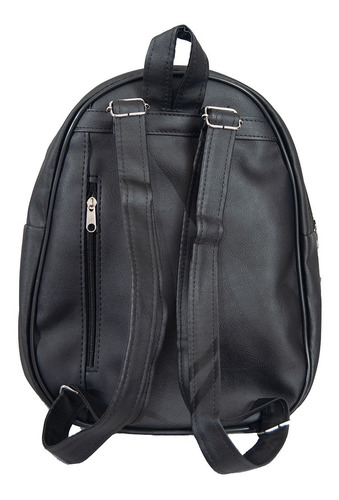 Mochila Rock Tachas Eco Cuero Urbana Reforzada Recitales