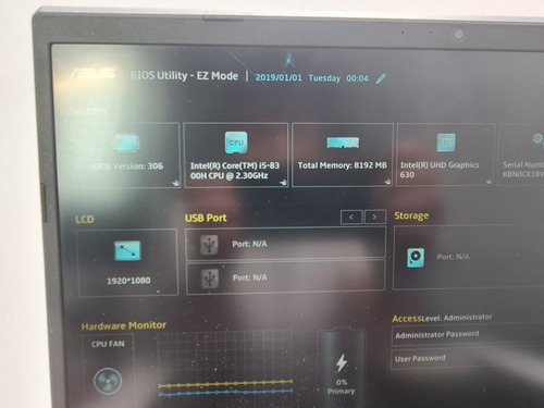 Notebook Asus X571gd - Desarme (Usado)