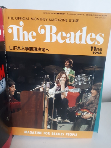 10 Revistas Japonesas De The Beatles 90as Excelente Estado (Usado)