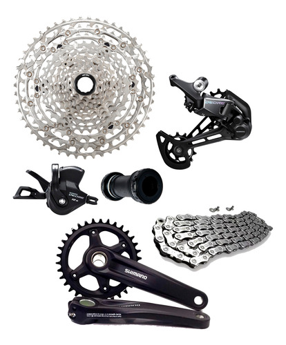 Transmisión Completa 12s Shimano Deore M6100 1x12