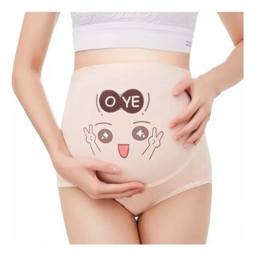 . 6pz Pantaleta Embarazo Algodon Calzon Maternidad Tela