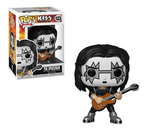 Figura Funko Pop Kiss - Spaceman 123. Original Wabro