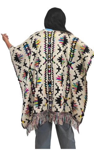 Poncho Gabán Unisex, Abierto, Unitalla.