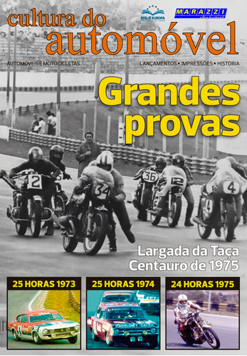 Cultura do Automóvel Volume 3 - Grandes Provas, de Marazzi, Gabriel. Editora Europa Ltda., capa mole em português, 2022