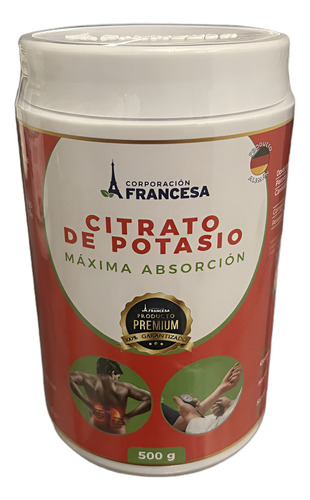 Citrato De Potasio 500 Gr - Producto Aleman