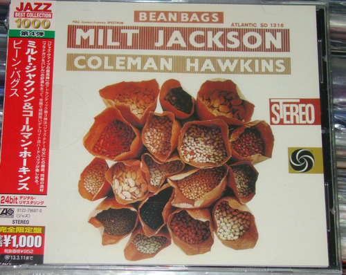 Milt Jackson Coleman Hawkins Cd Nuevo / Kktus