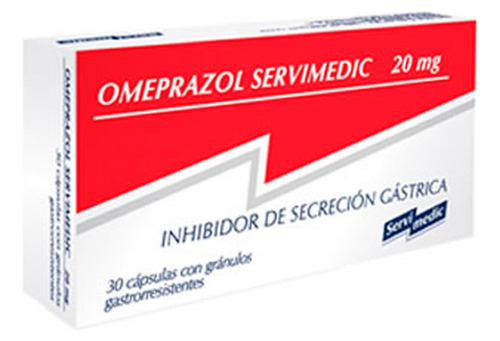 Omeprazol Servimedic® 20mg X 30 Comprimidos