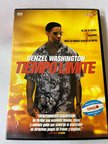 Dvd Tiempo Límite Denzel Washington Físico Original