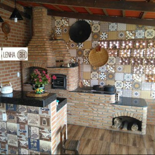 Imagem 2 de 4 de Pack Projetos Churrasqueiras Alvenaria Forno E Fogão Pdf