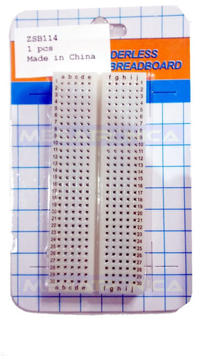 Protoboard Placa Experimentador 300 Puntos Arduino Electron 