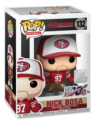 Funko Pop Nick Bosa 132 San Francisco 49ers