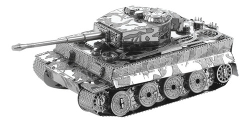 Tanque Tiger I - Rompecabezas Metálico 3d Puzzle (Usado)