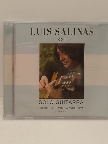 Luis Salinas Solo Guitarra Cd Nuevo  Disqrg