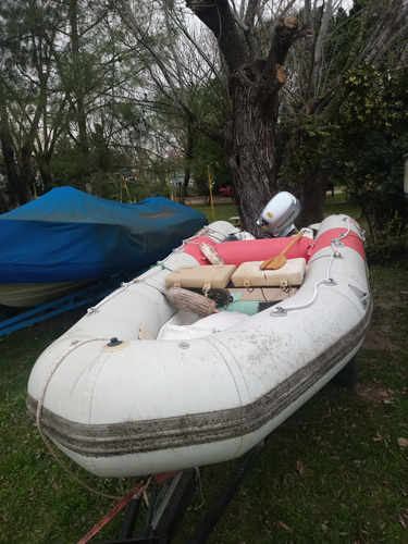 Zodiac Oro 470 Con Motor Honda 20 Hp 4t Con Trailer