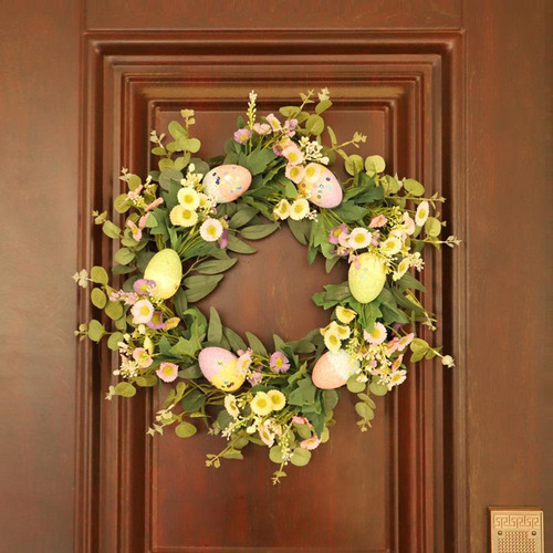 Corona De Pascua Primavera De Pascua De Huevo De Pascua Coro