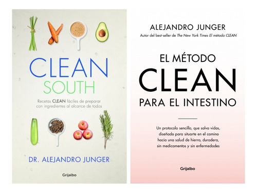 Clean South + Metodo Clean - Junger - 2 Libros Grijalbo