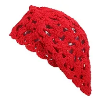Comprar Gorros Sombreros Y Boinas Floral Rojo Talla Única