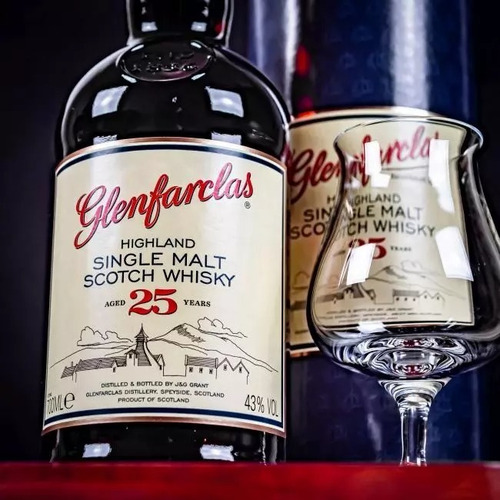 Imagen 4 de 10 de Whisky Glenfarclas 25 Años Single Highland Malt 700ml 43%alc