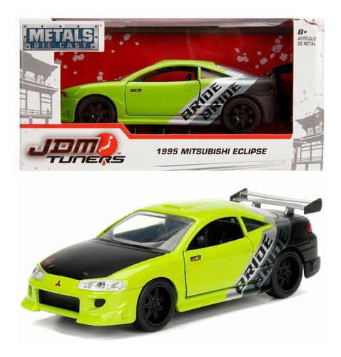 Jada Toys Jdm Tuners Mitsubishi Eclipse 1995 1/32 Die-cast