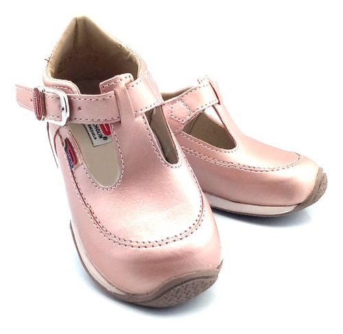 Zapatos Para Bebé Niña León Rosados Pocholin